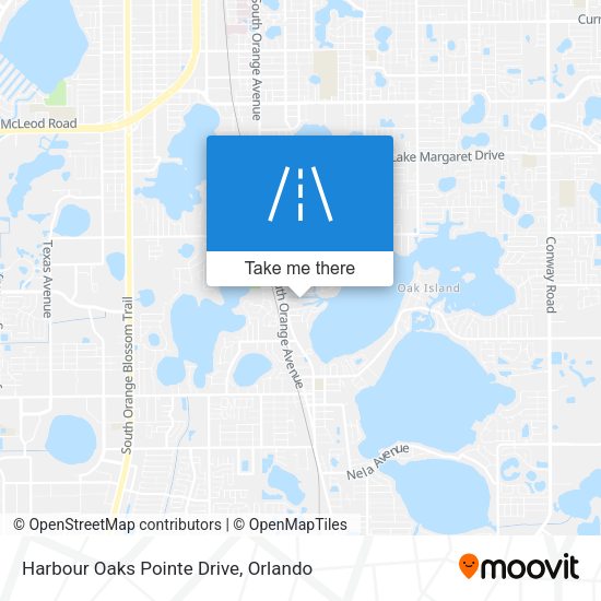 Harbour Oaks Pointe Drive map