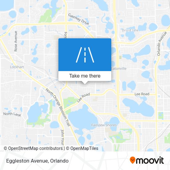Mapa de Eggleston Avenue