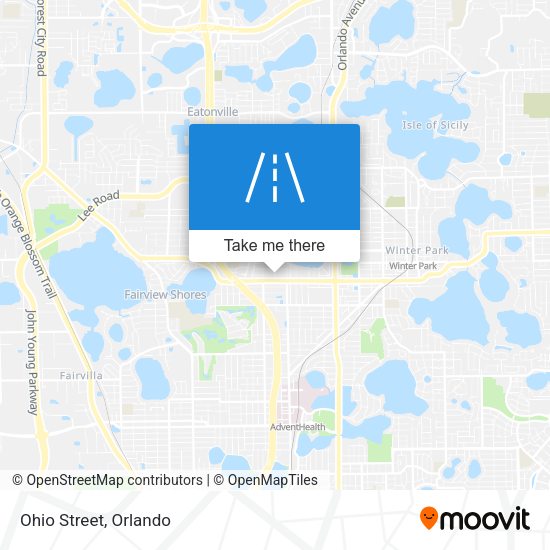Mapa de Ohio Street