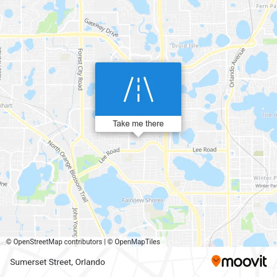 Sumerset Street map
