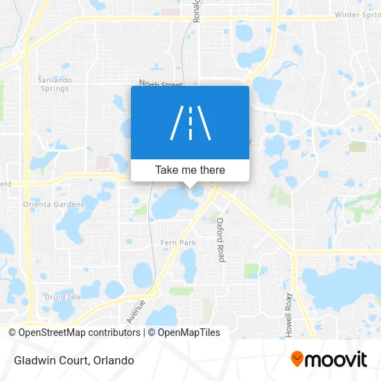 Gladwin Court map