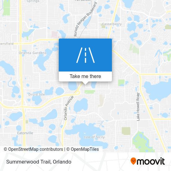 Mapa de Summerwood Trail