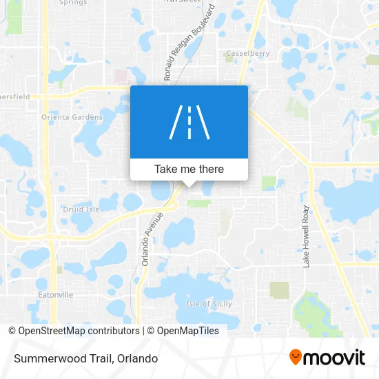 Summerwood Trail map
