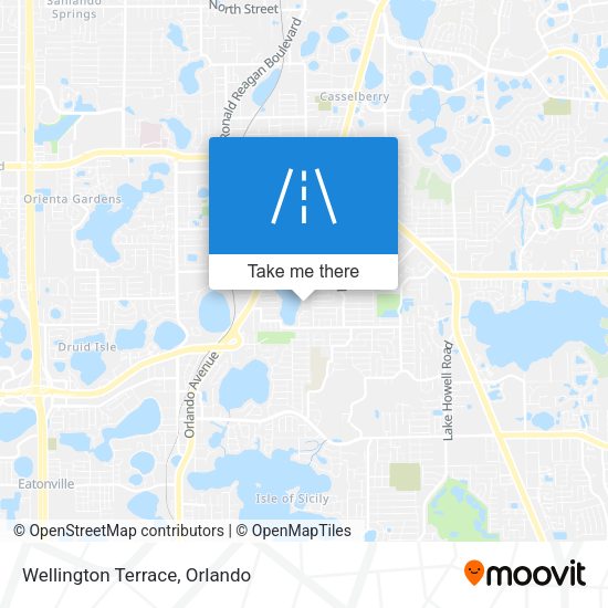 Mapa de Wellington Terrace