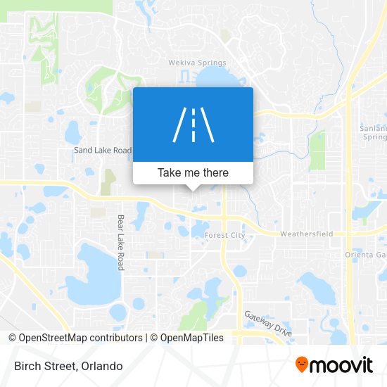 Mapa de Birch Street