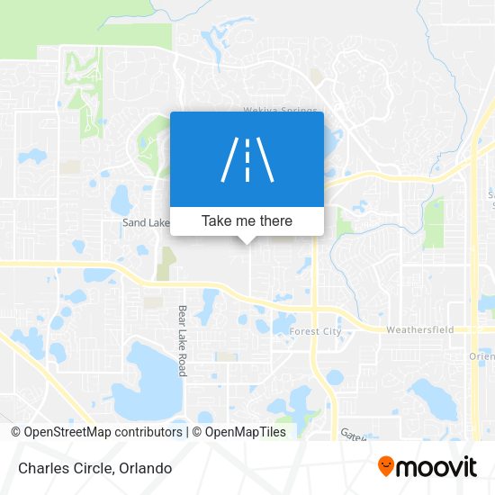 Mapa de Charles Circle