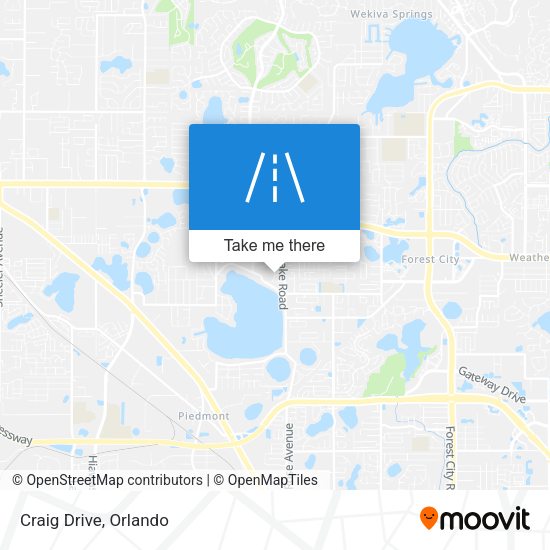 Mapa de Craig Drive