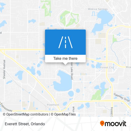 Mapa de Everett Street