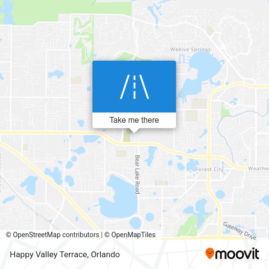 Happy Valley Terrace map