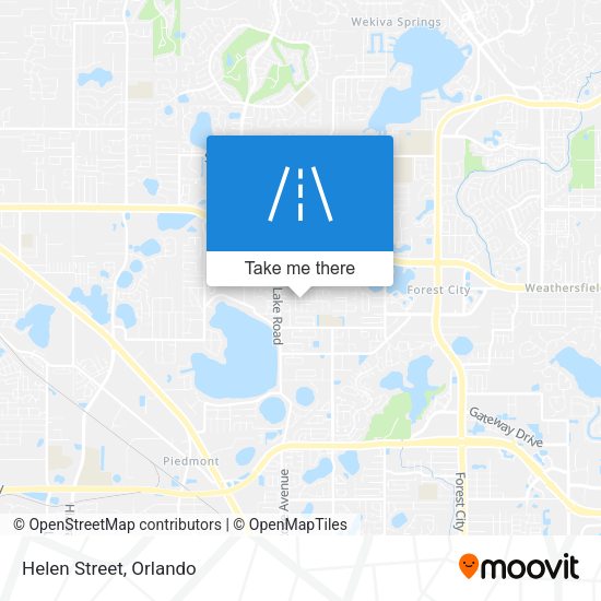 Mapa de Helen Street
