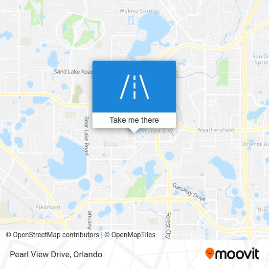 Mapa de Pearl View Drive