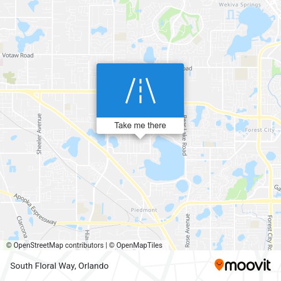 Mapa de South Floral Way