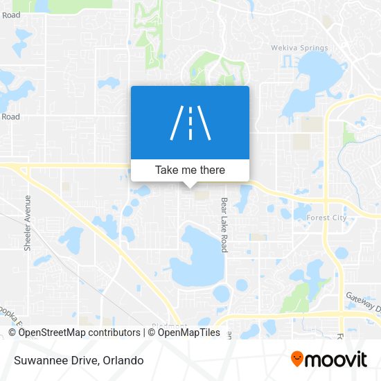 Suwannee Drive map