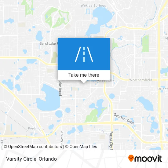 Varsity Circle map