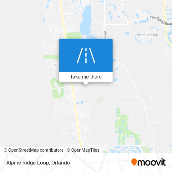 Mapa de Alpine Ridge Loop