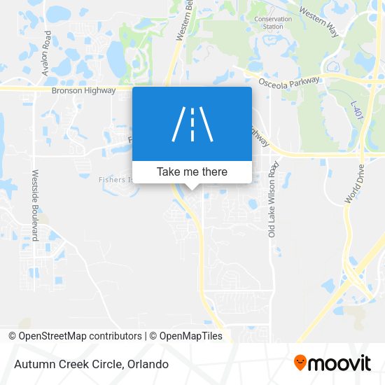 Mapa de Autumn Creek Circle