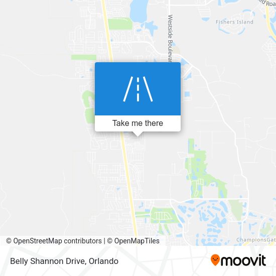 Mapa de Belly Shannon Drive
