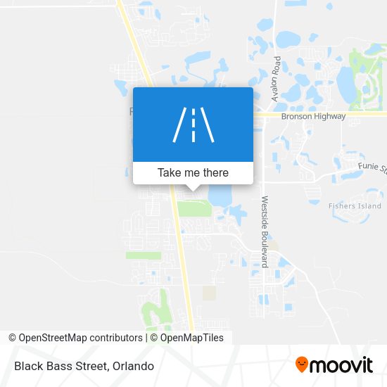 Mapa de Black Bass Street