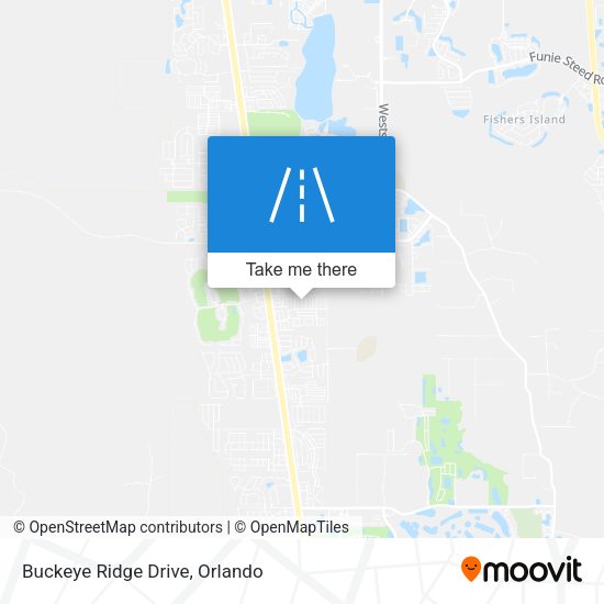 Buckeye Ridge Drive map