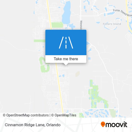 Mapa de Cinnamon Ridge Lane