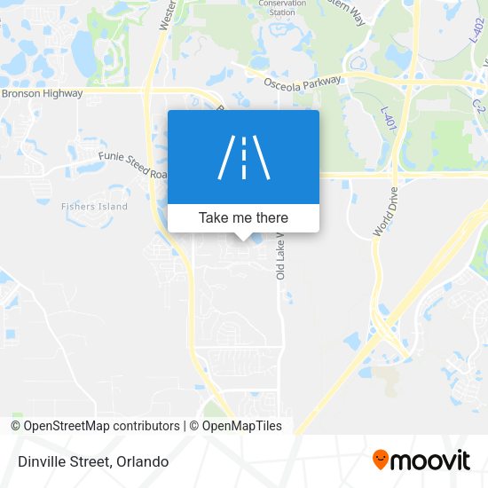 Mapa de Dinville Street