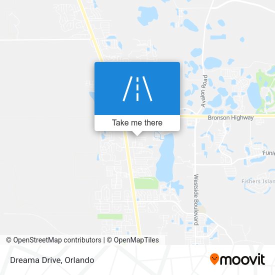 Mapa de Dreama Drive