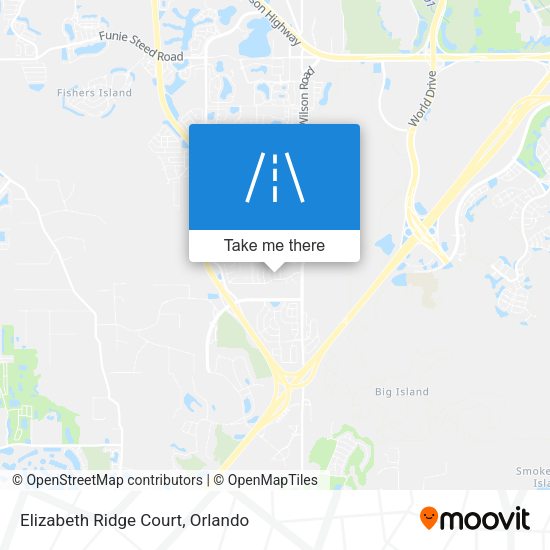 Elizabeth Ridge Court map