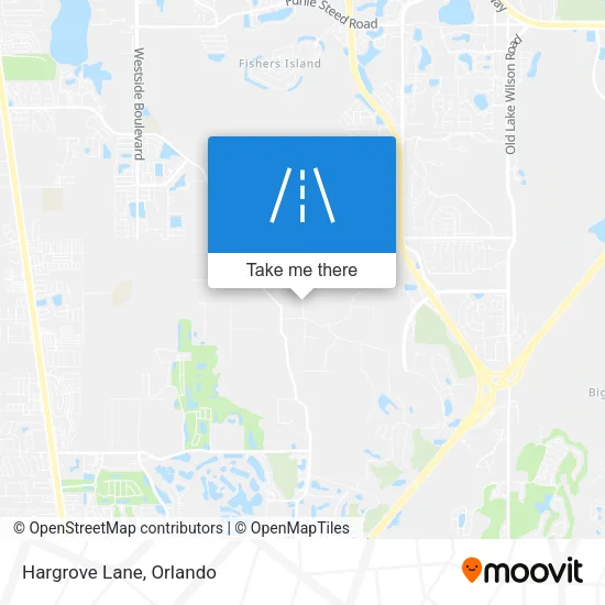 Hargrove Lane map