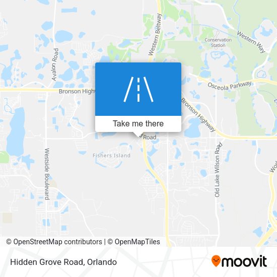 Mapa de Hidden Grove Road