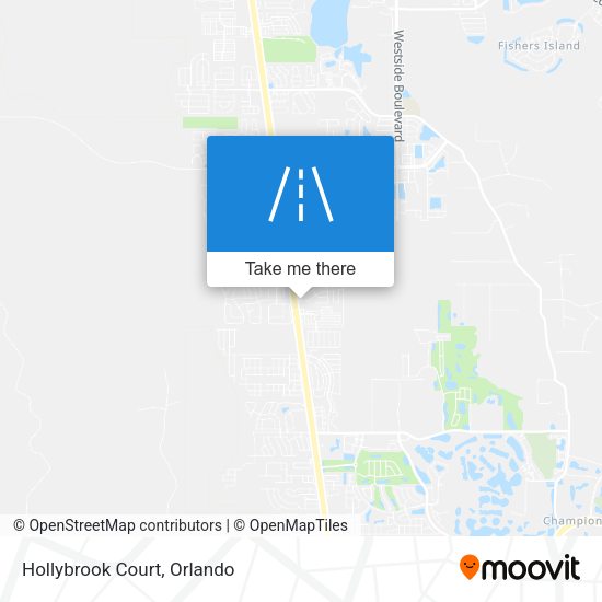 Mapa de Hollybrook Court