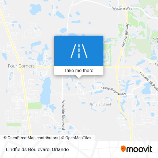 Lindfields Boulevard map