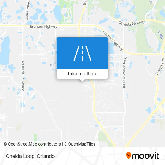 Oneida Loop map