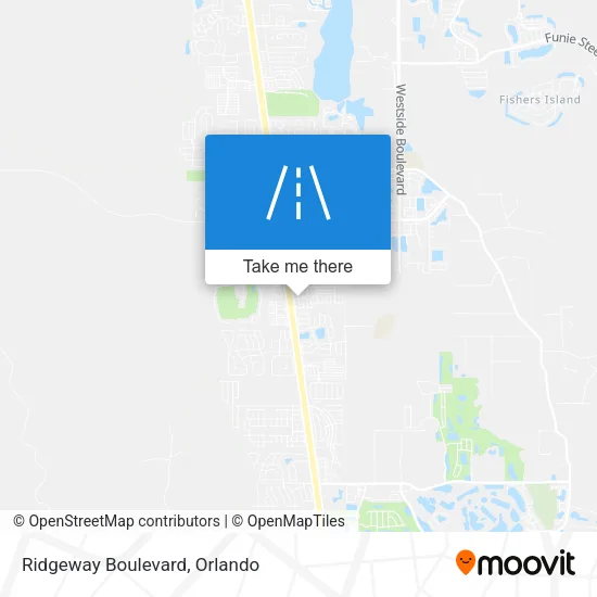Ridgeway Boulevard map
