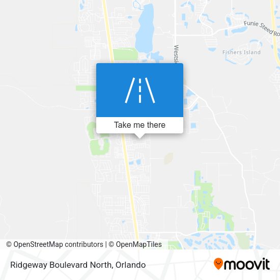 Mapa de Ridgeway Boulevard North