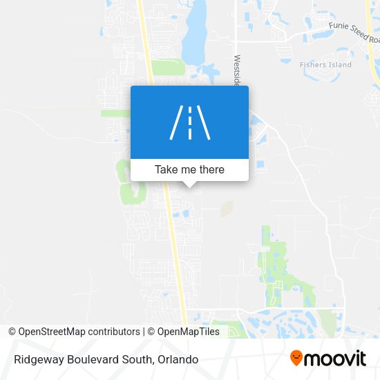 Ridgeway Boulevard South map
