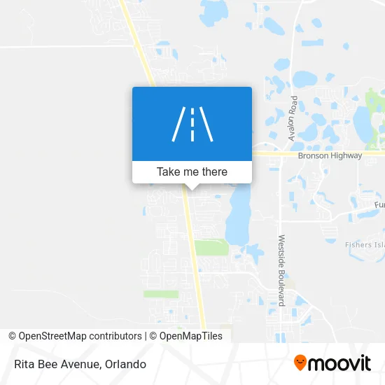 Rita Bee Avenue map