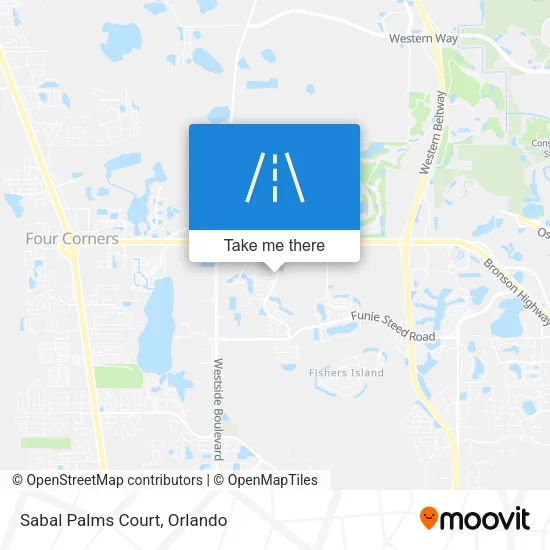 Sabal Palms Court map
