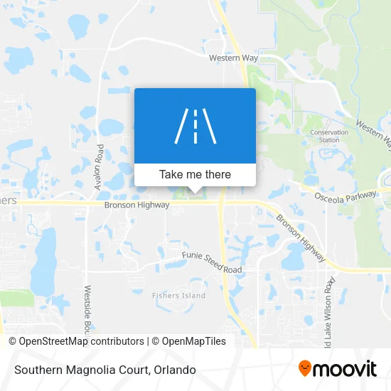 Mapa de Southern Magnolia Court