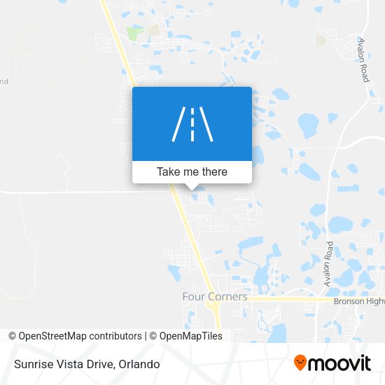 Sunrise Vista Drive map