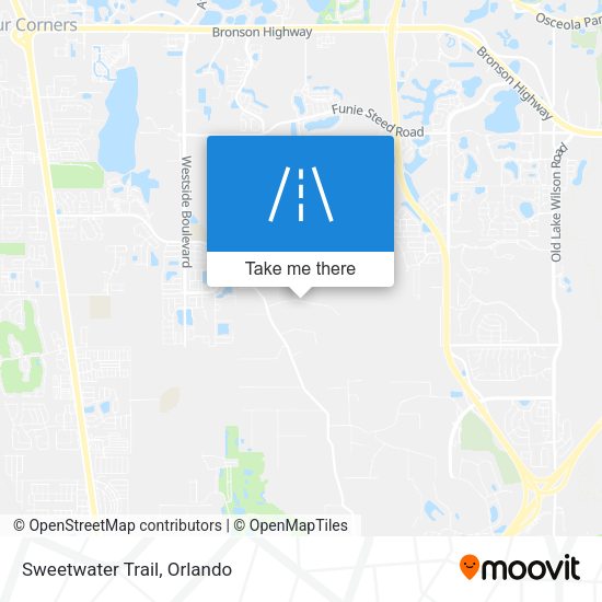 Mapa de Sweetwater Trail