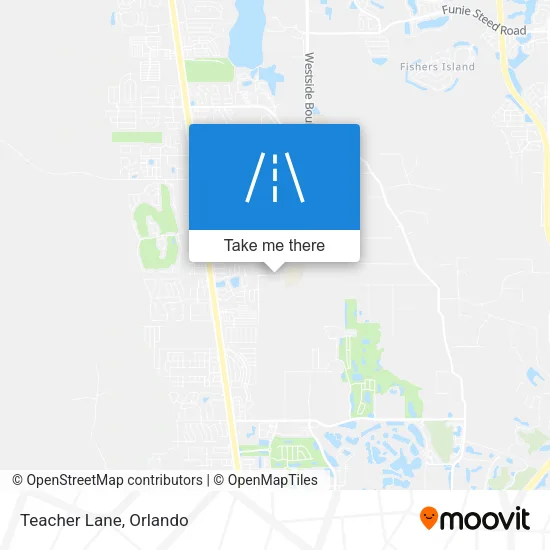 Teacher Lane map