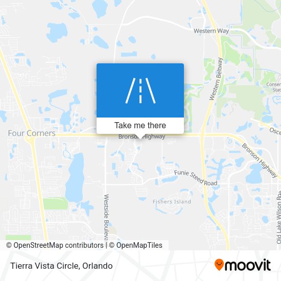 Tierra Vista Circle map