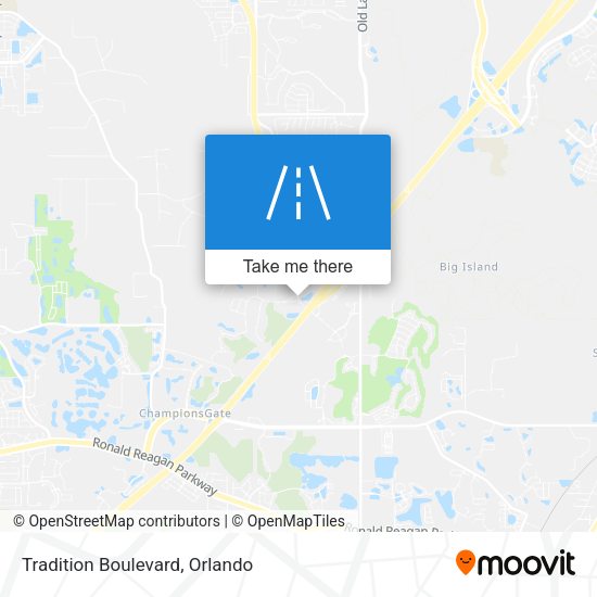 Mapa de Tradition Boulevard
