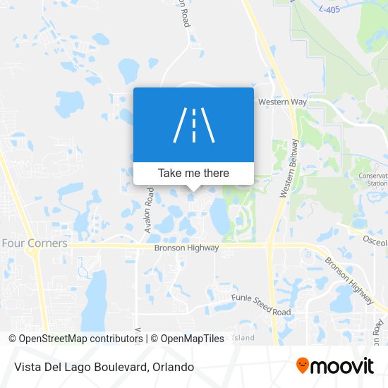 Mapa de Vista Del Lago Boulevard