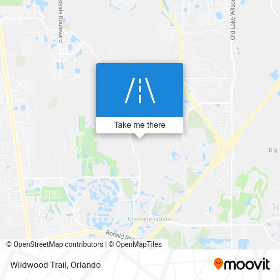 Mapa de Wildwood Trail