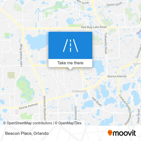 Beacon Place map