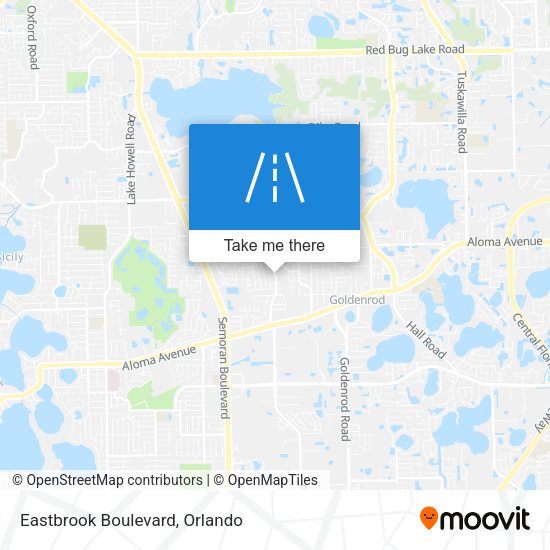 Mapa de Eastbrook Boulevard