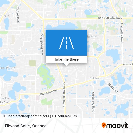 Mapa de Ellwood Court