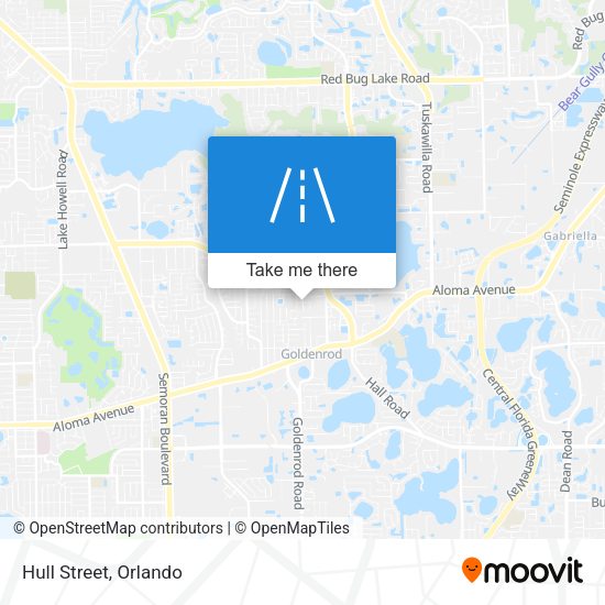 Mapa de Hull Street