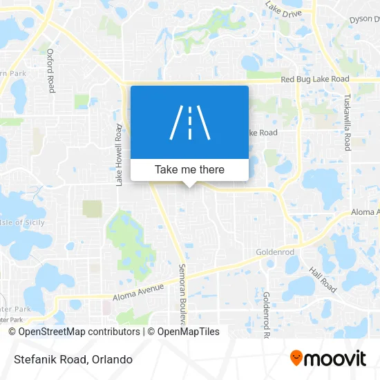 Stefanik Road map